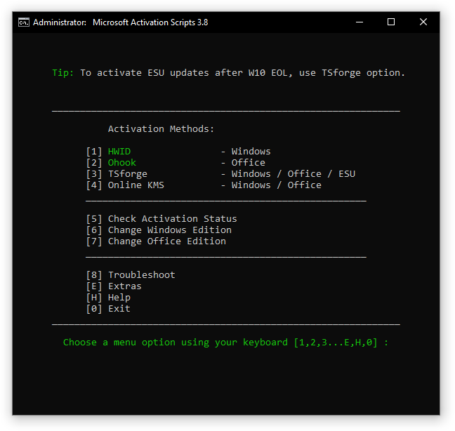 一键激活windows